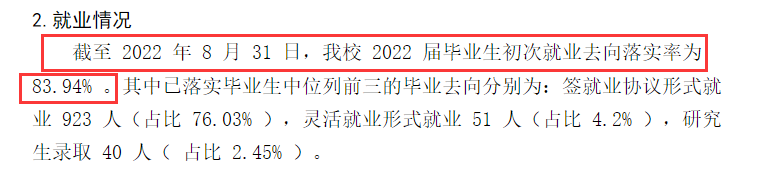 茅台学院就业率及就业前景怎么样
