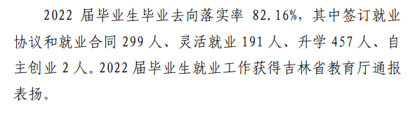 长春师范高等专科学校就业率及就业前景怎么样