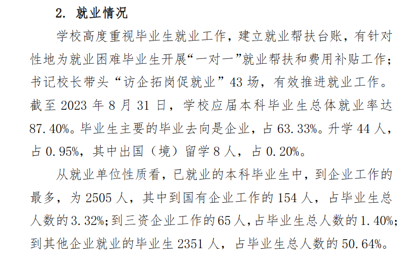 河北工程技术学院就业率及就业前景怎么样