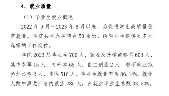 哈尔滨北方航空职业技术学院就业率及就业前景怎么样