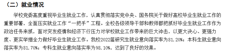 长春大学就业率及就业前景怎么样