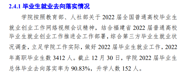 漳州卫生职业学院就业率及就业前景怎么样
