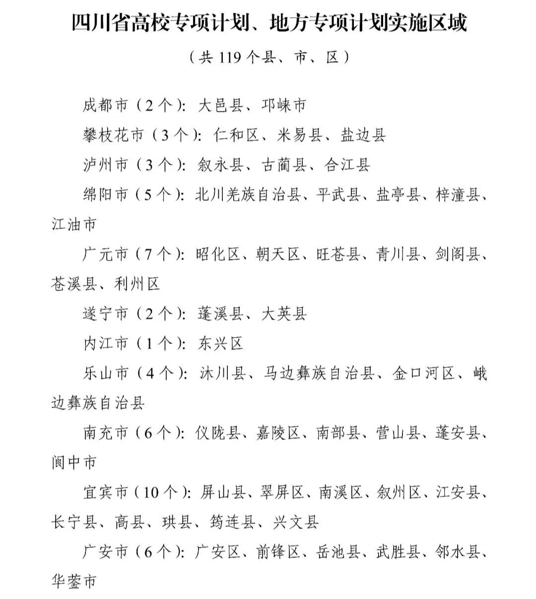 2026年高校专项计划报名时间公布!31省汇总!附教育部原文通知