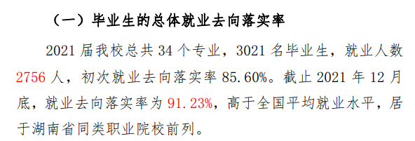 张家界航空工业职业技术学院就业率及就业前景怎么样