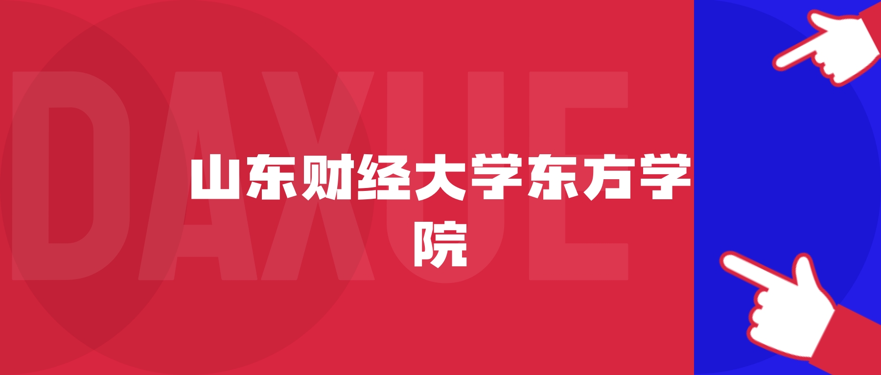 2026年山东财经大学东方学院院校代码是多少?附招生专业代码