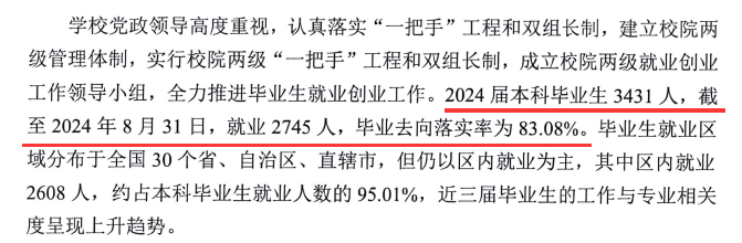 赤峰学院就业率及就业前景怎么样