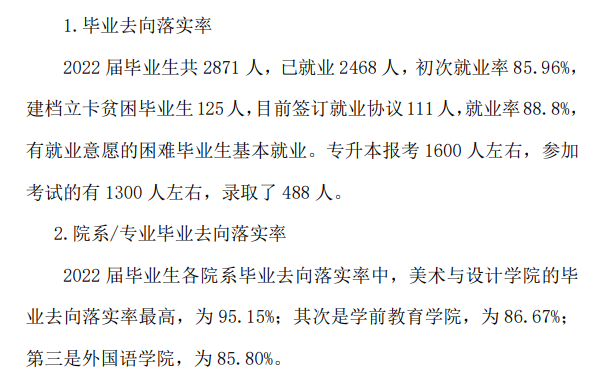 宜春幼儿师范高等专科学校就业率及就业前景怎么样