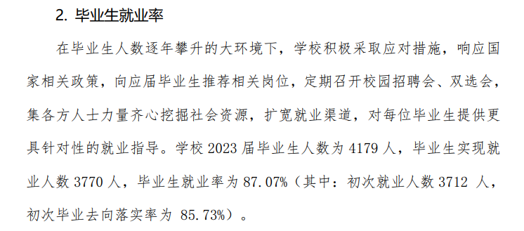 贵州城市职业学院就业率及就业前景怎么样
