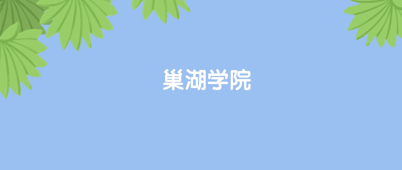 高考490分能上巢湖学院吗？请看历年录取分数线