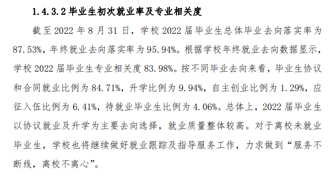 共青科技职业学院就业率及就业前景怎么样