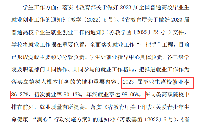 苏州高博职业学院就业率及就业前景怎么样