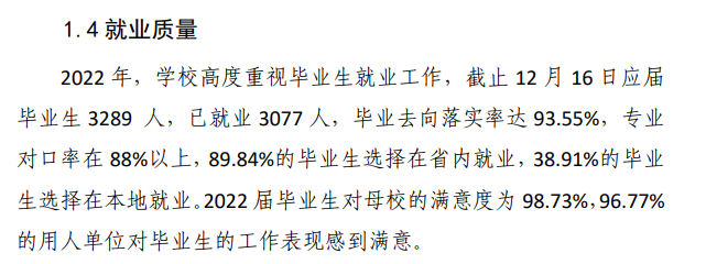 泉州医学高等专科学校就业率及就业前景怎么样