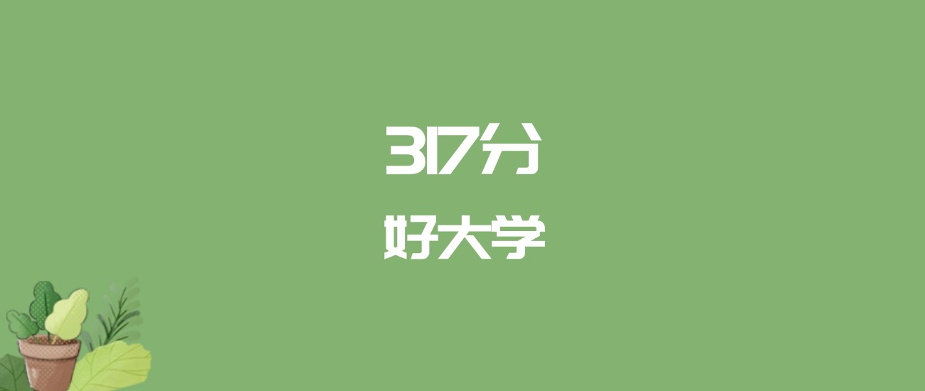 317分能上什么大学？附二本公办大学名单（2026高考）