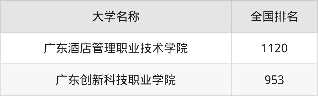 2025年广东东莞民办专科大学录取分数线排名（物理组+历史组）
