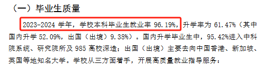 大连理工大学就业率及就业前景怎么样