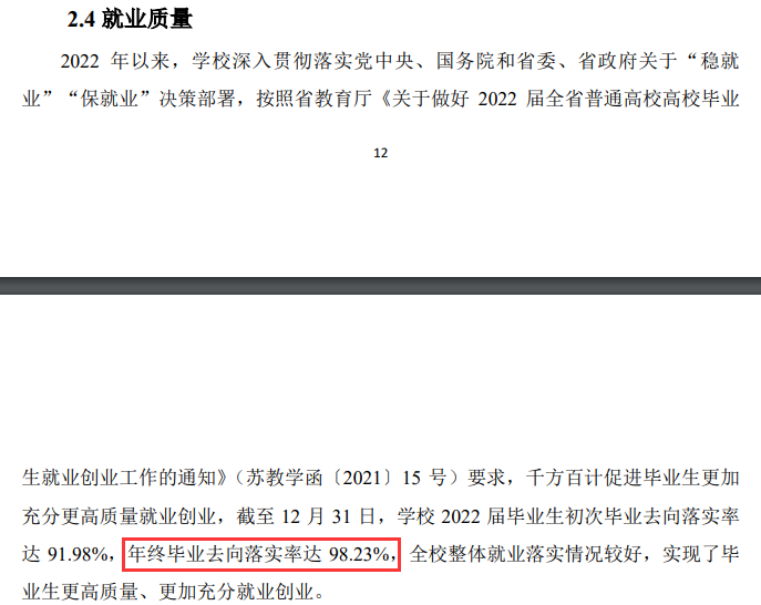 江苏食品药品职业技术学院就业率及就业前景怎么样