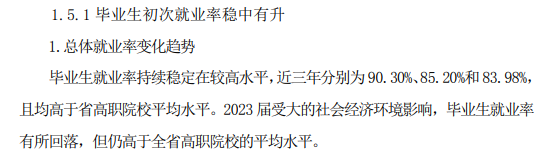 赣西科技职业学院就业率及就业前景怎么样