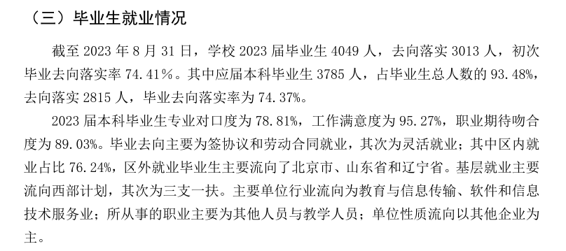 呼伦贝尔学院就业率及就业前景怎么样