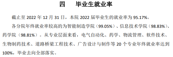 泰州职业技术学院就业率及就业前景怎么样