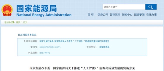 两部门联合发文！储能AI正式晋升国家战略