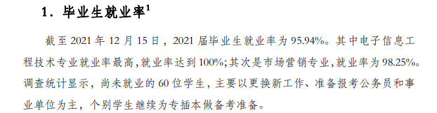 广东邮电职业技术学院就业率及就业前景怎么样