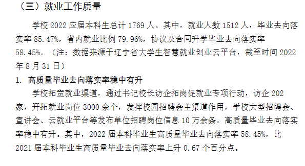 锦州医科大学就业率及就业前景怎么样