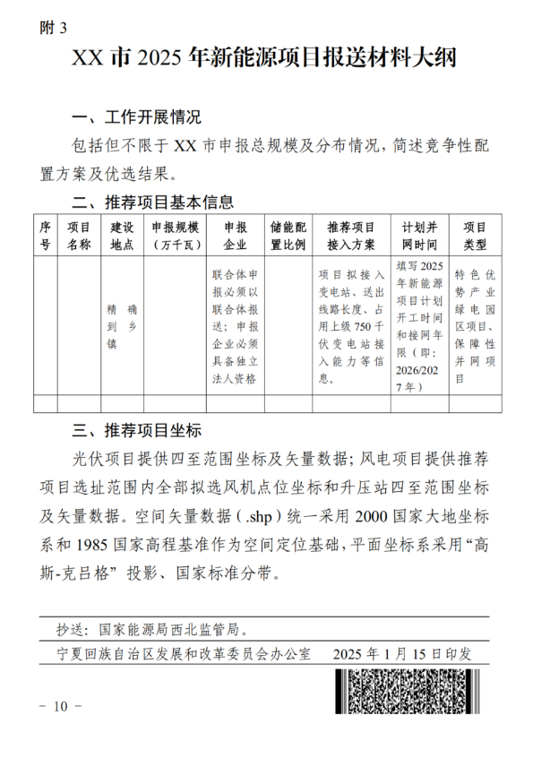 配储20%、4h+！《宁夏回族自治区2025年度新能源项目开发建设方案》印发