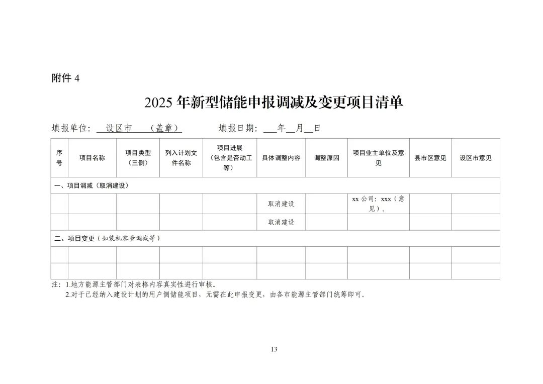 浙江发布2025年度新型储能项目建设计划动态调整的通知