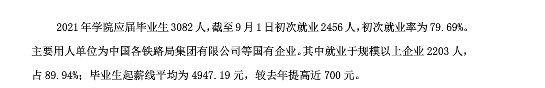 包头铁道职业技术学院就业率及就业前景怎么样 包头铁道职业技术学院就业率及就业前景怎么样