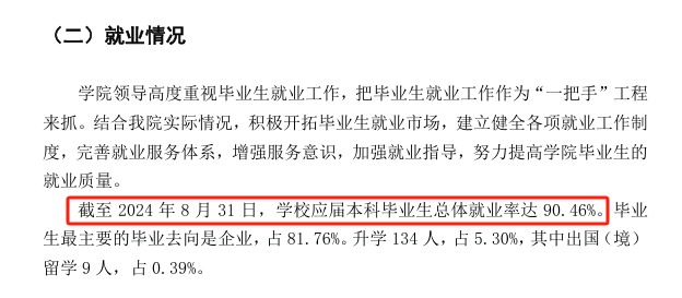 三峡大学科技学院就业率及就业前景怎么样