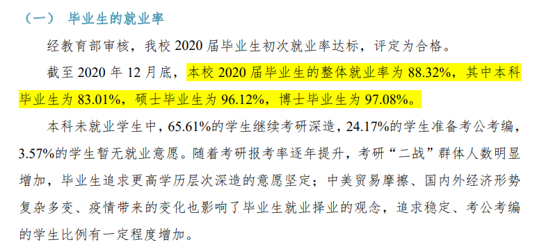 暨南大学就业率及就业前景怎么样
