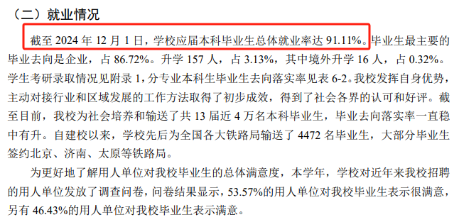 沧州交通学院就业率及就业前景怎么样