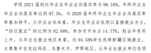 克拉玛依职业技术学院就业率及就业前景怎么样