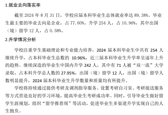 山东石油化工学院就业率及就业前景怎么样 山东石油化工学院就业率及就业前景怎么样