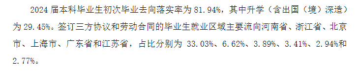 河南理工大学就业率及就业前景怎么样