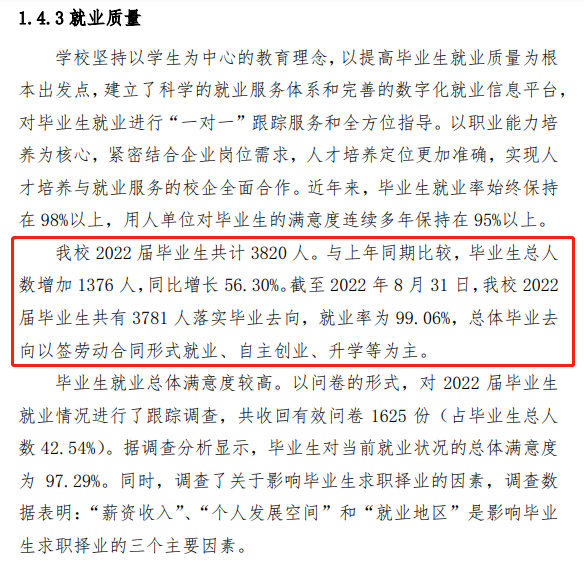 山东轻工职业学院就业率及就业前景怎么样