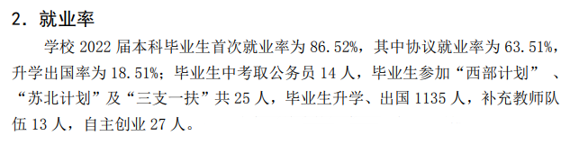 盐城工学院就业率及就业前景怎么样