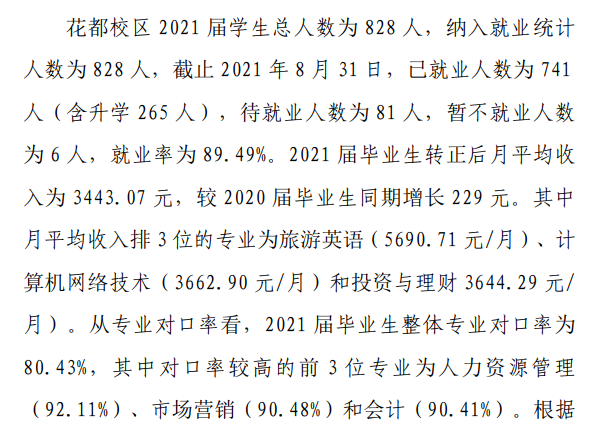 广东行政职业学院就业率及就业前景怎么样