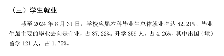 湖南涉外经济学院就业率及就业前景怎么样