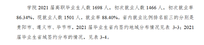 贵州护理职业技术学院就业率及就业前景怎么样