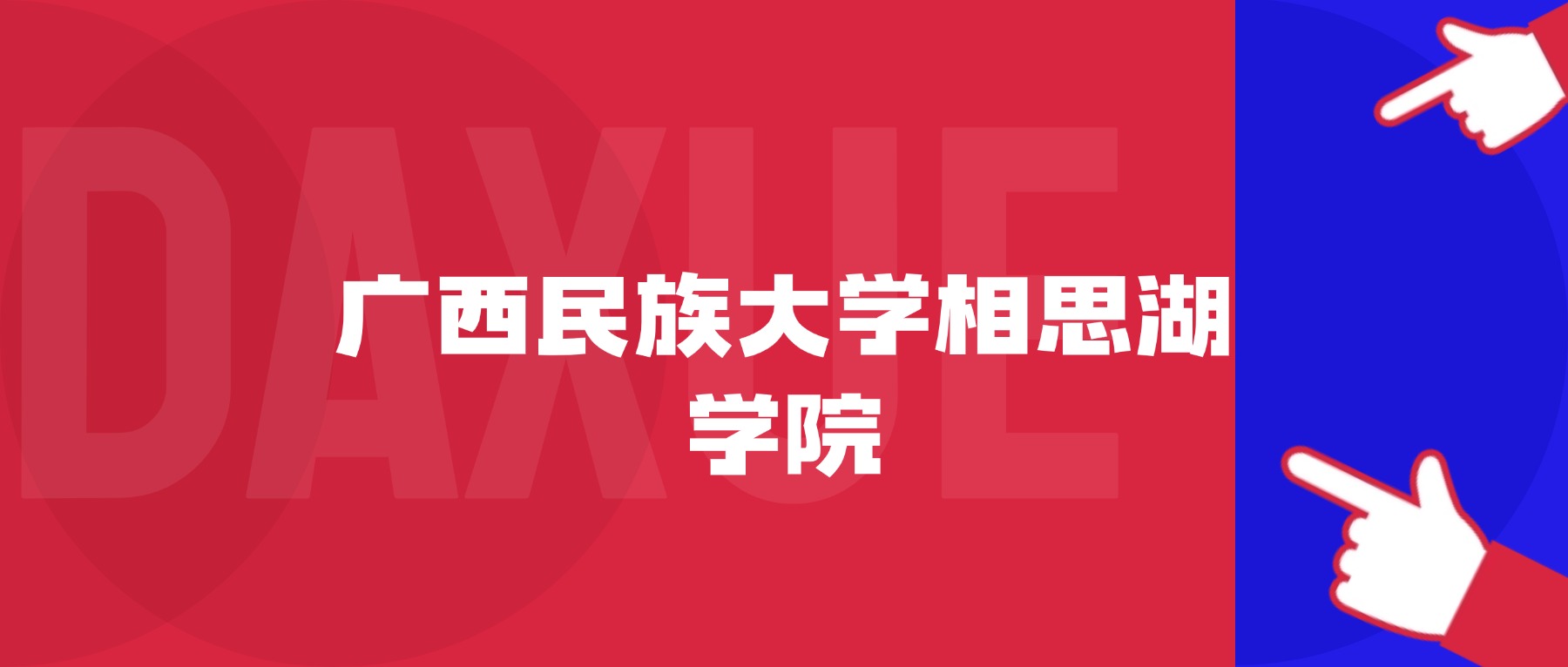 2026年广西民族大学相思湖学院院校代码是多少？